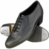 Туфли мужские Фламенко; натуральная кожа; цвет: черный.